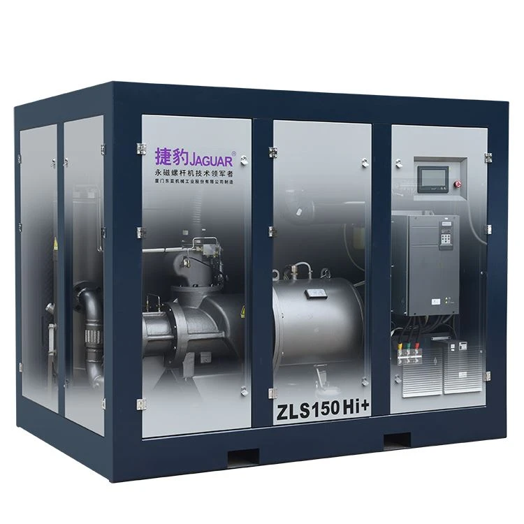 Rotary screw air compressors
