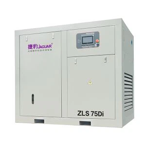 Skruekompressor for tekstilfabrikk